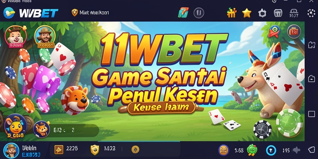 Tangkapan layar dari gameplay seru 11WBET dengan berbagai mini-game.