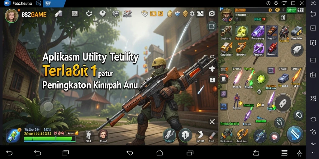 Tampilan antarmuka 182GAME yang modern dan fungsional.