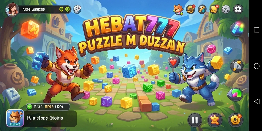Tampilan gameplay HEBAT777 yang seru dan menantang.