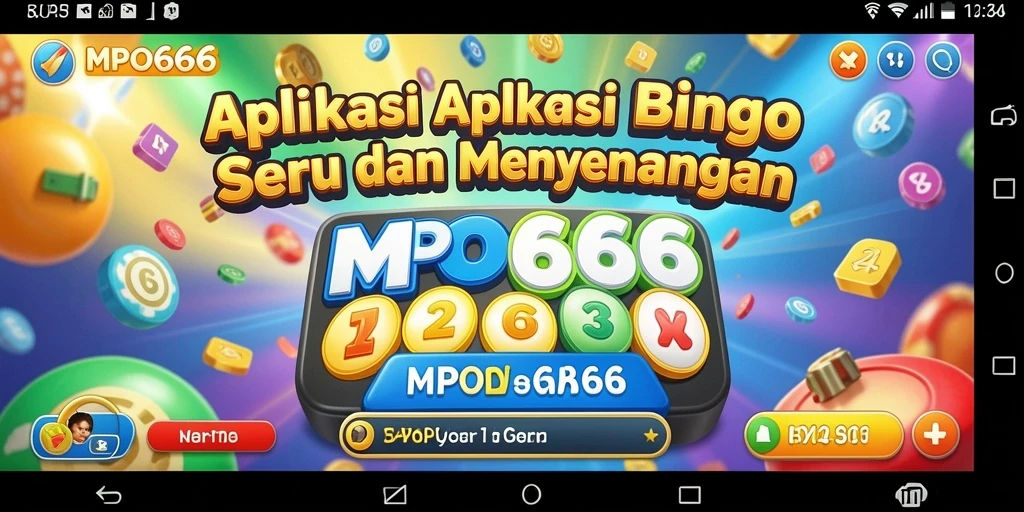Screenshot permainan Bingo yang mendebarkan di MPO666.