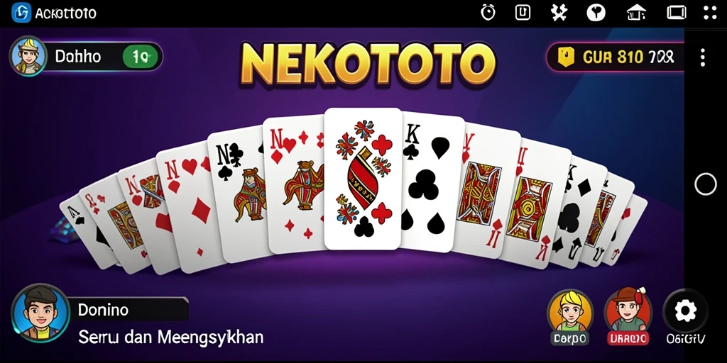 Tampilan gameplay utama NEKOTOTO dengan aksi seru.