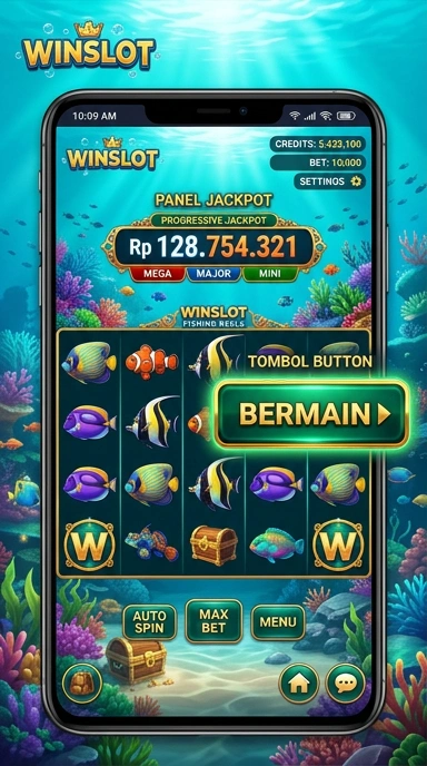 Proses instalasi aplikasi winslot yang mudah.